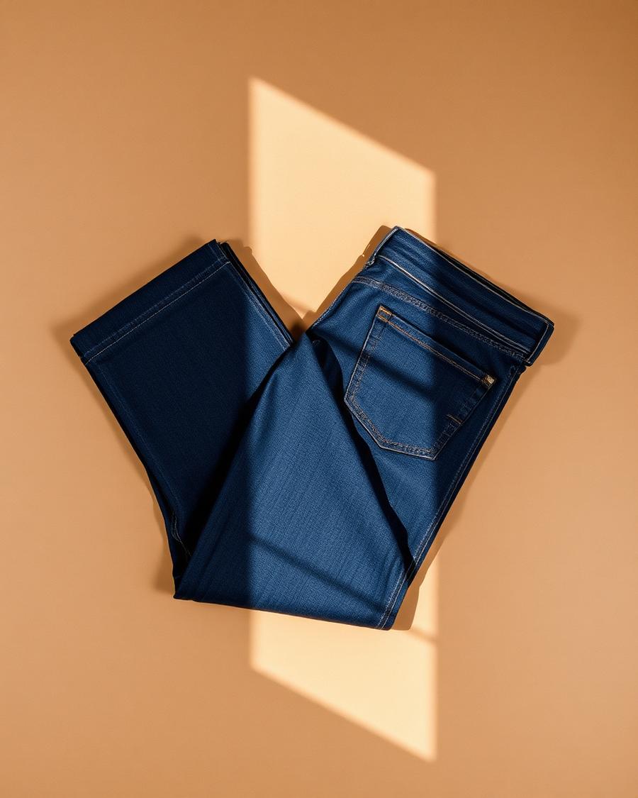 Selvedge Straight Denim — Honest selvedge with a straight leg.